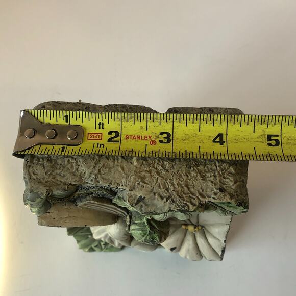 VTG eDeco‎ Studio Fairy Whimsy Flower Green Wax Candle 6in Unused Mythical READ - Picture 7 of 7